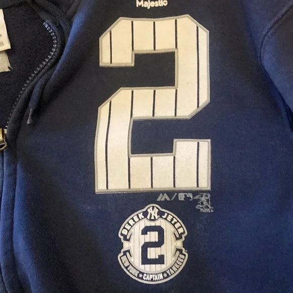 Yankees #2 Derek Jeter sweatshirt - Picture 4 of 5